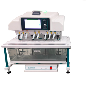 Máy Thử Độ Hòa Tan Trust E 8 GEN 2 lấy mẫu thủ công bằng xi lanh