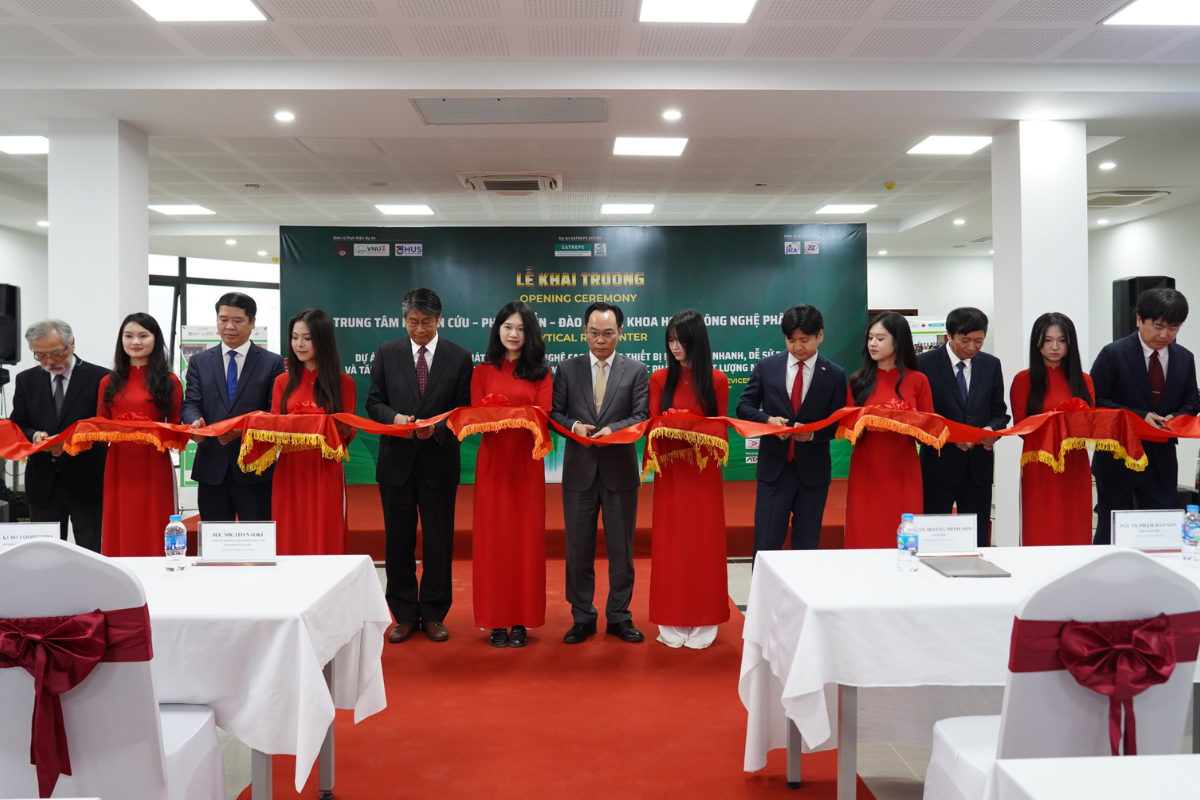 Khai trương Trung tâm Nghiên cứu – Phát triển – Đào tạo về Khoa học Công nghệ Phân tích