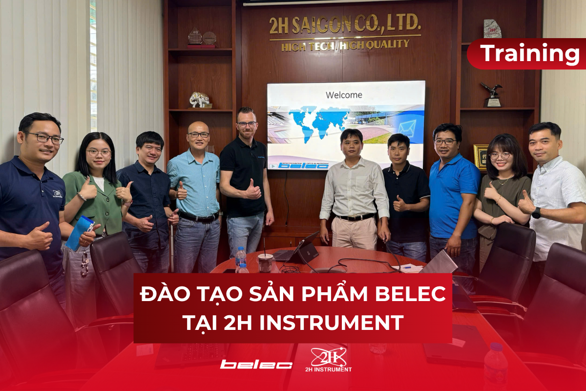 Đào tạo sản phẩm Belec tại 2H Instrument