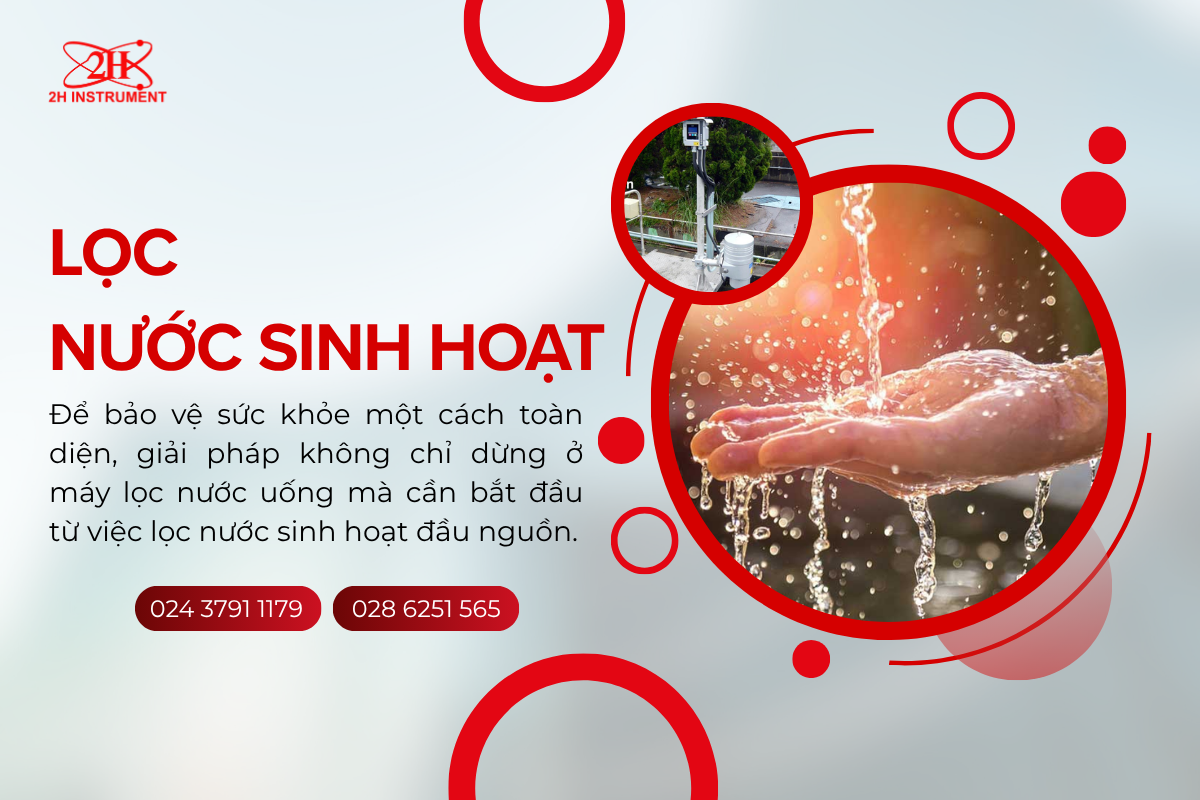 Lọc nước sinh hoạt