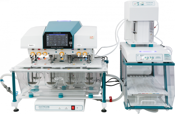 Máy Thử Độ Hòa Tan TrustE-08 với Bộ Thu Mẫu (Dx)