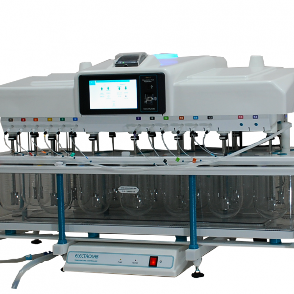 Máy Thử Độ Hòa Tan Trust E 14 GEN 2 lấy mẫu thủ công bằng xi lanh