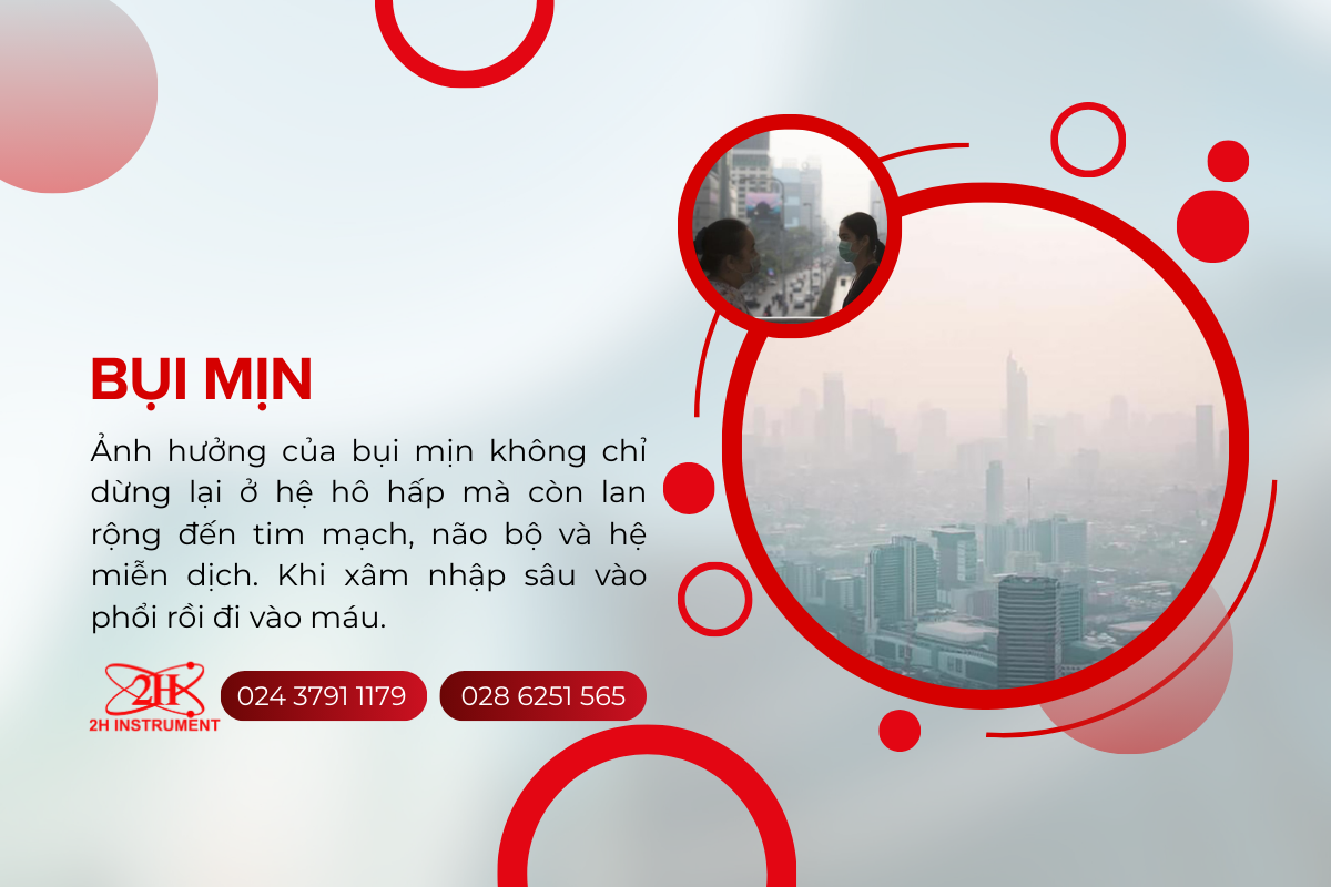 Ảnh hưởng của bụi mịn