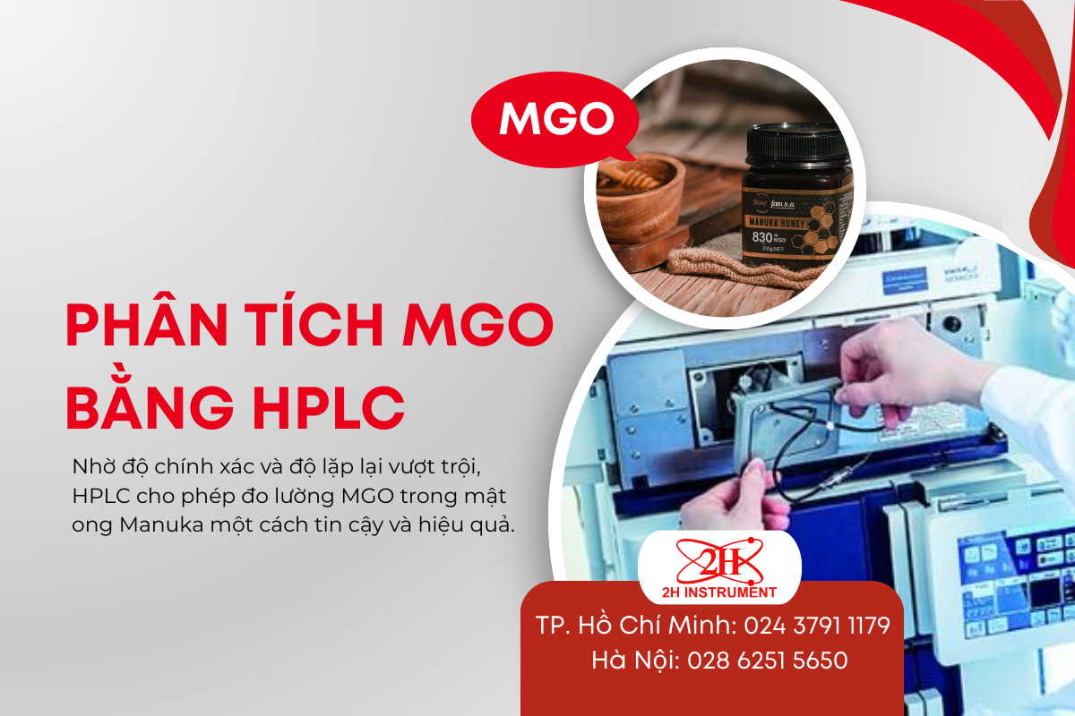 Phân tích MGO bằng HPLC