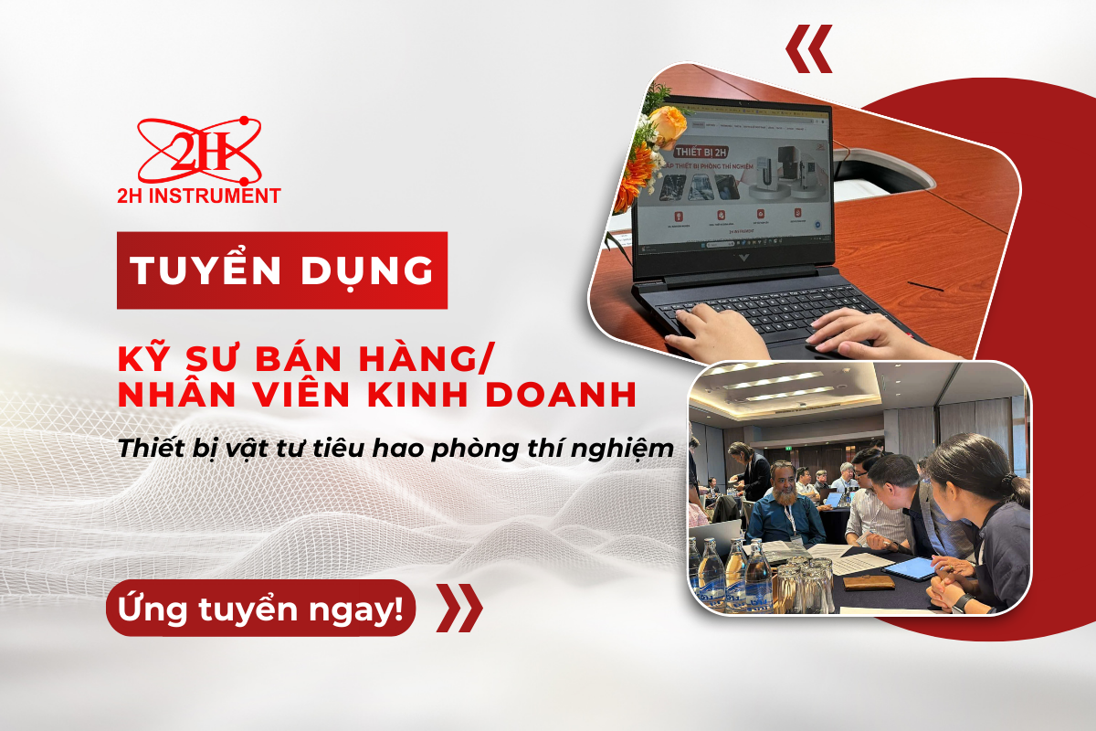 Tuyển dụng ỹ sư bán hàng/ nhân viên kinh doanh thiết bị vật tư tiêu hao phòng thí nghiệm