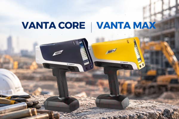 Máy phân tích XRF cầm tay Vanta Core (bên trái) và Vanta Max (bên phải)